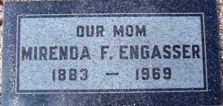 ENGASSER, MIRENDA F. - Maricopa County, Arizona | MIRENDA F. ENGASSER - Arizona Gravestone Photos