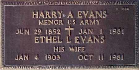 EVANS, ETHEL L. - Maricopa County, Arizona | ETHEL L. EVANS - Arizona Gravestone Photos