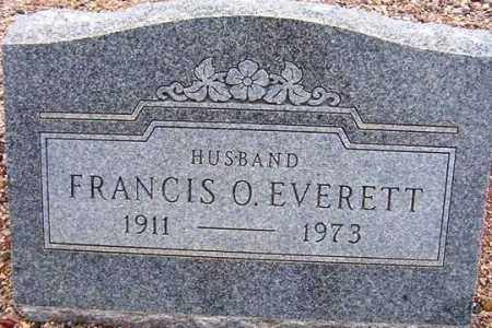 EVERETT, FRANCIS O. - Maricopa County, Arizona | FRANCIS O. EVERETT - Arizona Gravestone Photos