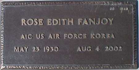 FANJOY, ROSE EDITH - Maricopa County, Arizona | ROSE EDITH FANJOY - Arizona Gravestone Photos