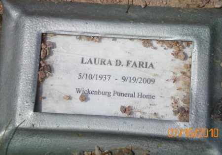 FARIA, LAURA D. - Maricopa County, Arizona | LAURA D. FARIA - Arizona Gravestone Photos