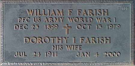 FARISH, DOROTHY I. - Maricopa County, Arizona | DOROTHY I. FARISH - Arizona Gravestone Photos