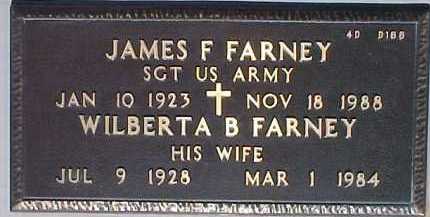 FARNEY, WILBERTA B. - Maricopa County, Arizona | WILBERTA B. FARNEY - Arizona Gravestone Photos