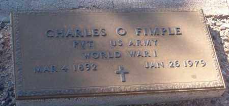 FIMPLE, CHARLES O. - Maricopa County, Arizona | CHARLES O. FIMPLE - Arizona Gravestone Photos