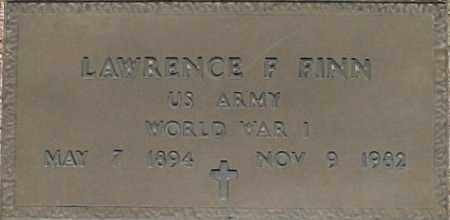 FINN, LAWRENCE F - Maricopa County, Arizona | LAWRENCE F FINN - Arizona Gravestone Photos