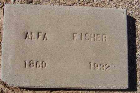 FISHER, ALFRETTA (ALFA) - Maricopa County, Arizona | ALFRETTA (ALFA) FISHER - Arizona Gravestone Photos