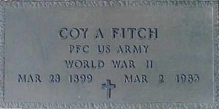 FITCH, COY A - Maricopa County, Arizona | COY A FITCH - Arizona Gravestone Photos
