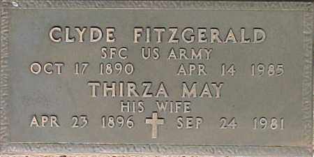 FITZGERALD, THIRZA MAY - Maricopa County, Arizona | THIRZA MAY FITZGERALD - Arizona Gravestone Photos