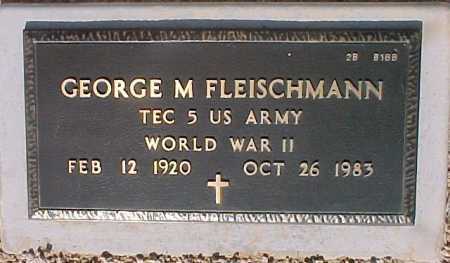 FLEISCHMANN, GEORGE M. - Maricopa County, Arizona | GEORGE M. FLEISCHMANN - Arizona Gravestone Photos