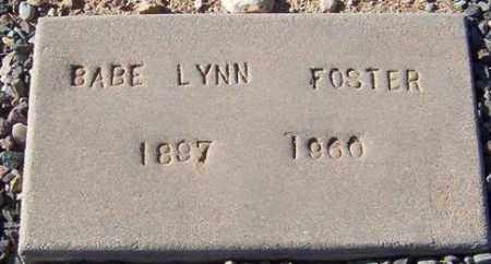 FOSTER, BABE LYNN - Maricopa County, Arizona | BABE LYNN FOSTER - Arizona Gravestone Photos