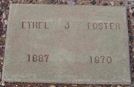 FOSTER, ETHEL J. - Maricopa County, Arizona | ETHEL J. FOSTER - Arizona Gravestone Photos