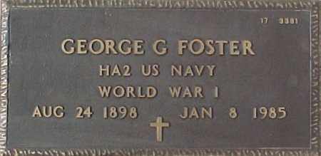 FOSTER, GEORGE G. - Maricopa County, Arizona | GEORGE G. FOSTER - Arizona Gravestone Photos