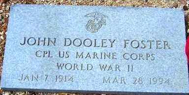 FOSTER, JOHN DOOLEY - Maricopa County, Arizona | JOHN DOOLEY FOSTER - Arizona Gravestone Photos
