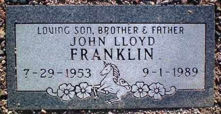 FRANKLIN, JOHN LLOYD - Maricopa County, Arizona | JOHN LLOYD FRANKLIN - Arizona Gravestone Photos