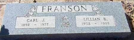 FRANSON, LILLIAN - Maricopa County, Arizona | LILLIAN FRANSON - Arizona Gravestone Photos
