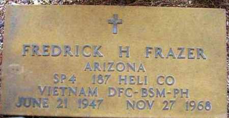 FRAZER, FREDRICK H. - Maricopa County, Arizona | FREDRICK H. FRAZER - Arizona Gravestone Photos