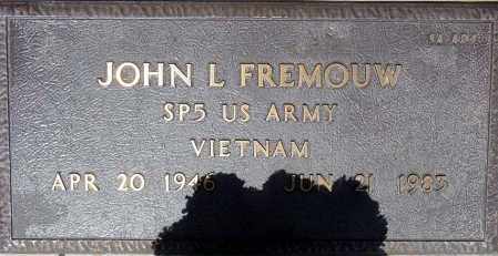 FREMOUW, JOHN L. - Maricopa County, Arizona | JOHN L. FREMOUW - Arizona Gravestone Photos