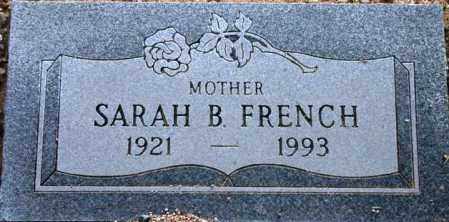 FRENCH, SARAH B. - Maricopa County, Arizona | SARAH B. FRENCH - Arizona Gravestone Photos