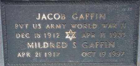 GAFFIN, MILDRED S - Maricopa County, Arizona | MILDRED S GAFFIN - Arizona Gravestone Photos