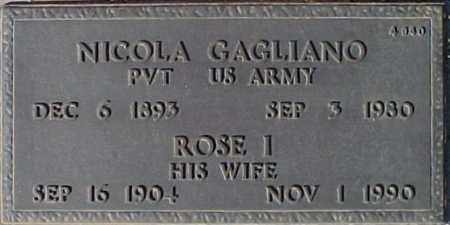 GAGLIANO, ROSE I. - Maricopa County, Arizona | ROSE I. GAGLIANO - Arizona Gravestone Photos
