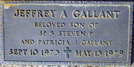 GALLANT, JEFFREY A - Maricopa County, Arizona | JEFFREY A GALLANT - Arizona Gravestone Photos