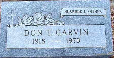 GARVIN, DON T. - Maricopa County, Arizona | DON T. GARVIN - Arizona Gravestone Photos