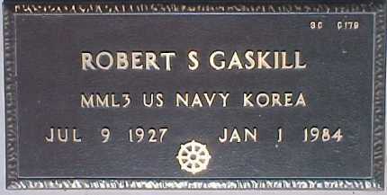 GASKILL, ROBERT S. - Maricopa County, Arizona | ROBERT S. GASKILL - Arizona Gravestone Photos