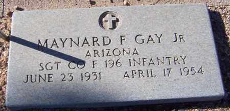 GAY, MAYNARD FRANKLIN, JR - Maricopa County, Arizona | MAYNARD FRANKLIN, JR GAY - Arizona Gravestone Photos