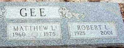 GEE, ROBERT L. - Maricopa County, Arizona | ROBERT L. GEE - Arizona Gravestone Photos