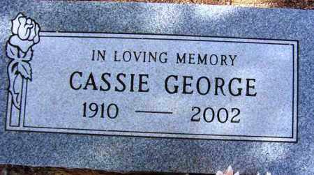 WALKER GEORGE, CASSIE - Maricopa County, Arizona | CASSIE WALKER GEORGE - Arizona Gravestone Photos