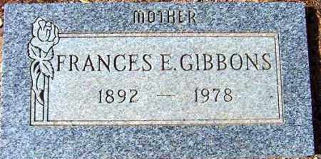 GIBBONS, FRANCES E. - Maricopa County, Arizona | FRANCES E. GIBBONS - Arizona Gravestone Photos