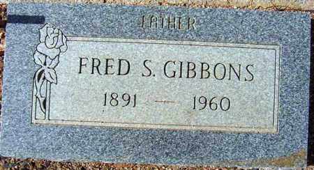 GIBBONS, FRED S. - Maricopa County, Arizona | FRED S. GIBBONS - Arizona Gravestone Photos