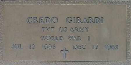 GIRARDI, CREDO - Maricopa County, Arizona | CREDO GIRARDI - Arizona Gravestone Photos