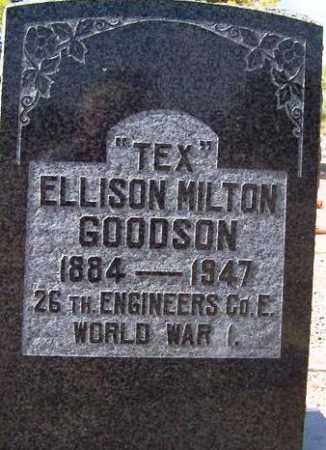 GOODSON, ELLISON MILTON (TEX) - Maricopa County, Arizona | ELLISON MILTON (TEX) GOODSON - Arizona Gravestone Photos