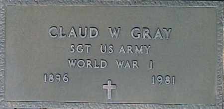GRAY, CLAUD W - Maricopa County, Arizona | CLAUD W GRAY - Arizona Gravestone Photos