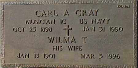 GRAY, CARL A - Maricopa County, Arizona | CARL A GRAY - Arizona Gravestone Photos