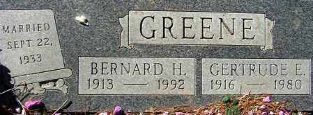 GREENE, BERNARD H. - Maricopa County, Arizona | BERNARD H. GREENE - Arizona Gravestone Photos