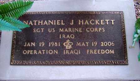 HACKETT, NATHANIEL - Maricopa County, Arizona | NATHANIEL HACKETT - Arizona Gravestone Photos