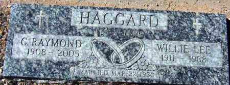 HAGGARD, WILLIE LEE - Maricopa County, Arizona | WILLIE LEE HAGGARD - Arizona Gravestone Photos