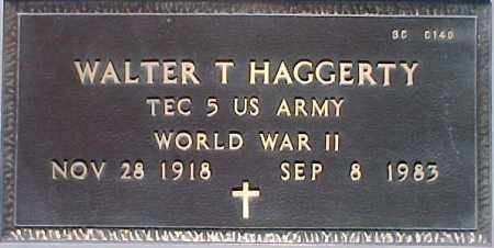 HAGGERTY, WALTER T. - Maricopa County, Arizona | WALTER T. HAGGERTY - Arizona Gravestone Photos