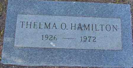 HAMILTON, THELMA O. - Maricopa County, Arizona | THELMA O. HAMILTON - Arizona Gravestone Photos