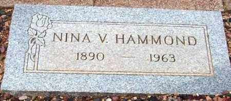 HAMMOND, NINA V. - Maricopa County, Arizona | NINA V. HAMMOND - Arizona Gravestone Photos