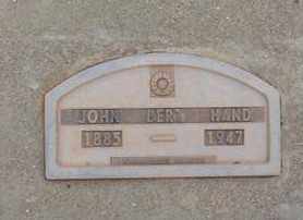 HAND, JOHN BERT - Maricopa County, Arizona | JOHN BERT HAND - Arizona Gravestone Photos