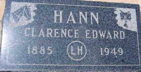 HANN, CLARENCE EDWARD - Maricopa County, Arizona | CLARENCE EDWARD HANN - Arizona Gravestone Photos