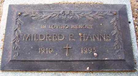 HANNE, MILDRED E. - Maricopa County, Arizona | MILDRED E. HANNE - Arizona Gravestone Photos