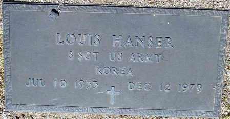 HANSER, LOUIS - Maricopa County, Arizona | LOUIS HANSER - Arizona Gravestone Photos