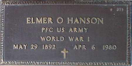 HANSON, ELMER O. - Maricopa County, Arizona | ELMER O. HANSON - Arizona Gravestone Photos