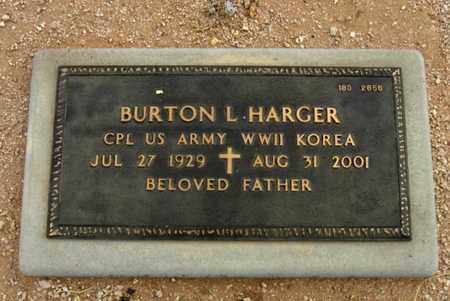 HARGER, BURTON LEE - Maricopa County, Arizona | BURTON LEE HARGER - Arizona Gravestone Photos