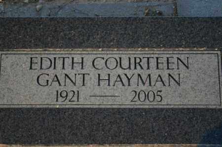 HAYMAN, EDITH (EDIE) - Maricopa County, Arizona | EDITH (EDIE) HAYMAN - Arizona Gravestone Photos