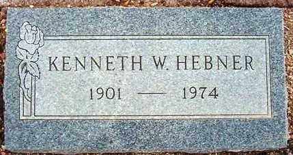 HEBNER, KENNETH W. - Maricopa County, Arizona | KENNETH W. HEBNER - Arizona Gravestone Photos